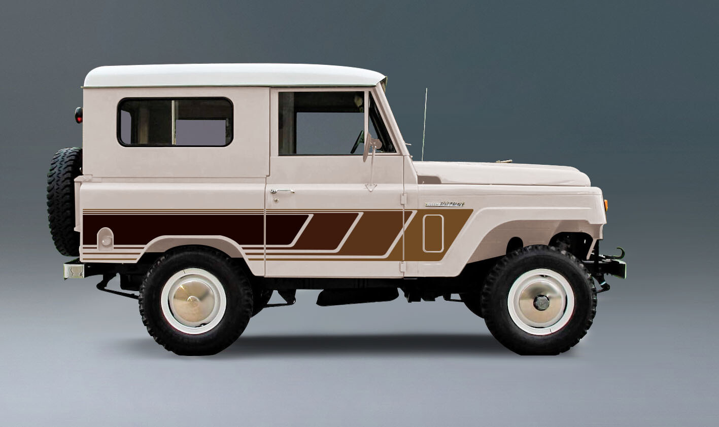 COBAR BODY STRIPES KIT : NISSAN PATROL (G60)