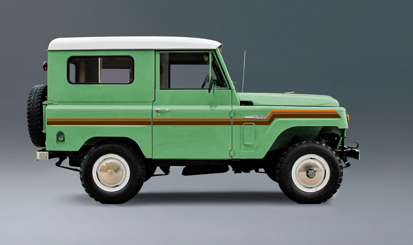 DALBY BODY STRIPES KIT : NISSAN PATROL (G60)