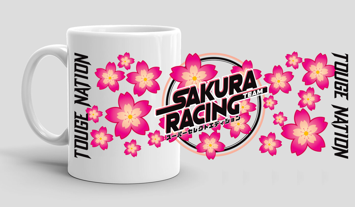TOUGE NATION SAKURA RACING TEAM COFFEE MUG