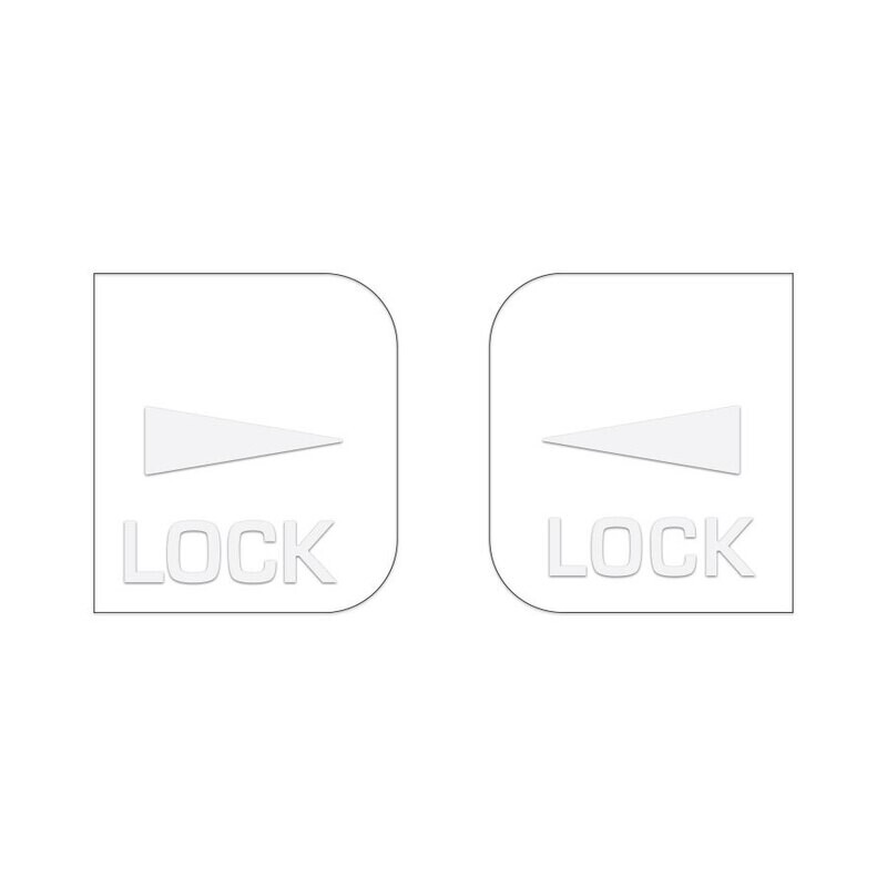 DOOR LOCK BEZEL OVERLAY SET : TOYOTA SUPRA (A70)