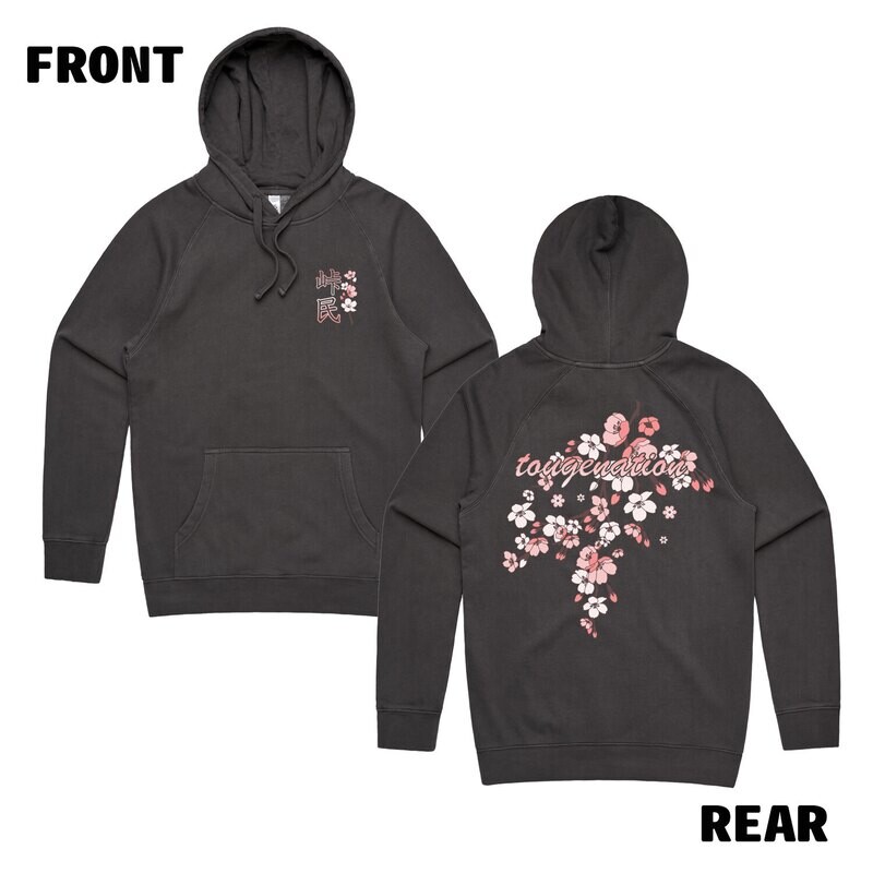TOUGE NATION SAKURA FADED HOODIE (v.2)