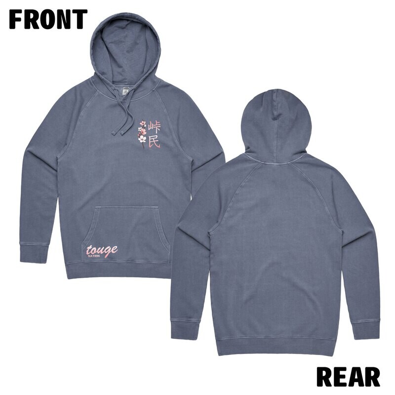 TOUGE NATION SAKURA FADED HOODIE (v.1)