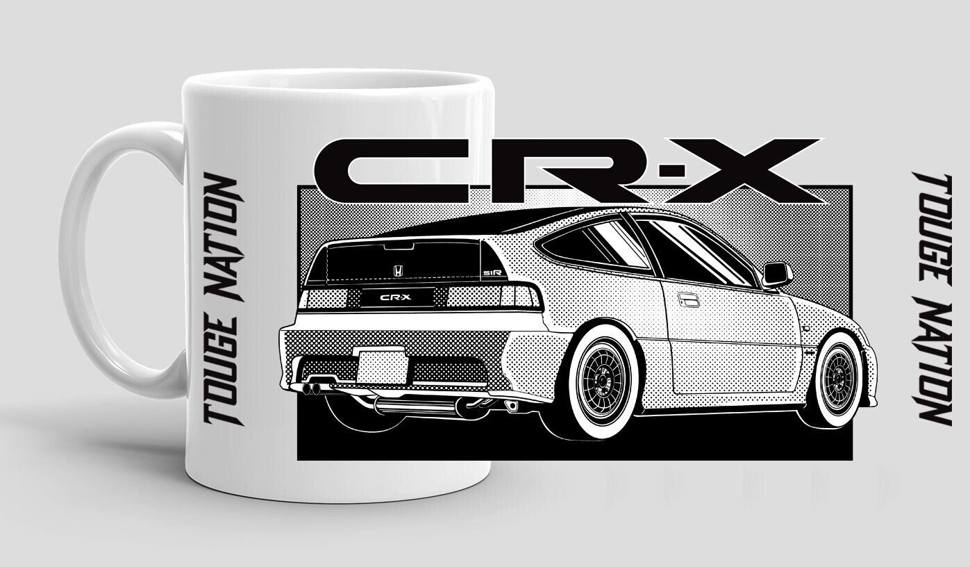 TOUGE NATION COFFEE MUG : HONDA CR-X