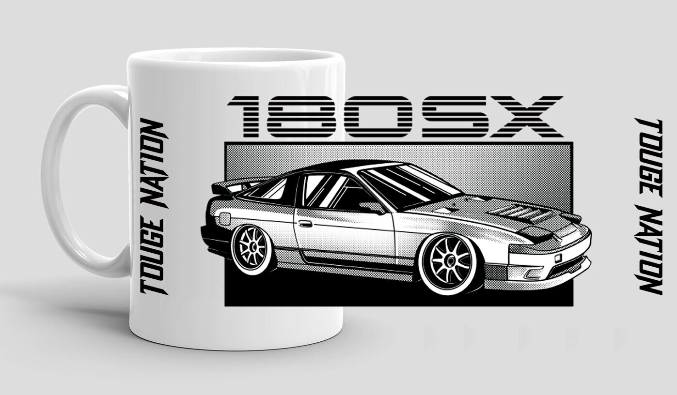 TOUGE NATION COFFEE MUG : NISSAN 180SX