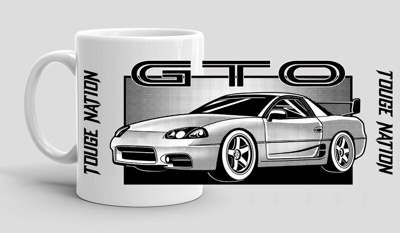 TOUGE NATION COFFEE MUG : MITSUBISHI GTO