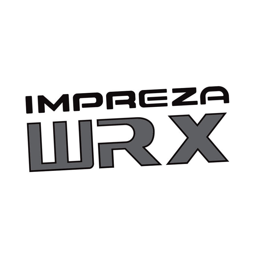 BOOT-LID DECAL : 2001-2004 SUBARU IMPREZA WRX