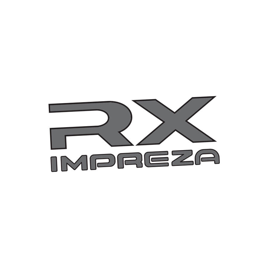 BOOT-LID DECAL : 2001-2004 SUBARU IMPREZA RX