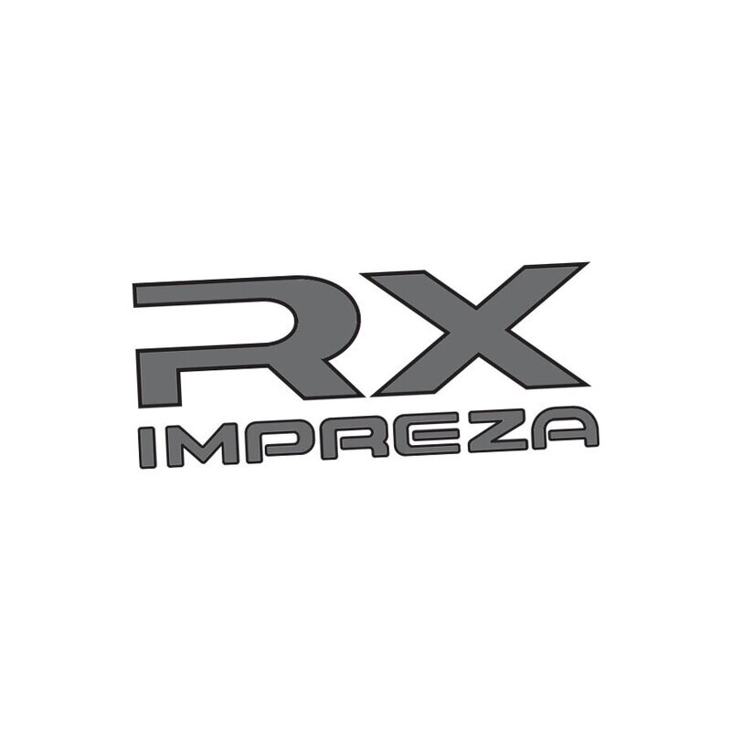 BOOT-LID DECAL : 2001-2004 SUBARU IMPREZA RX