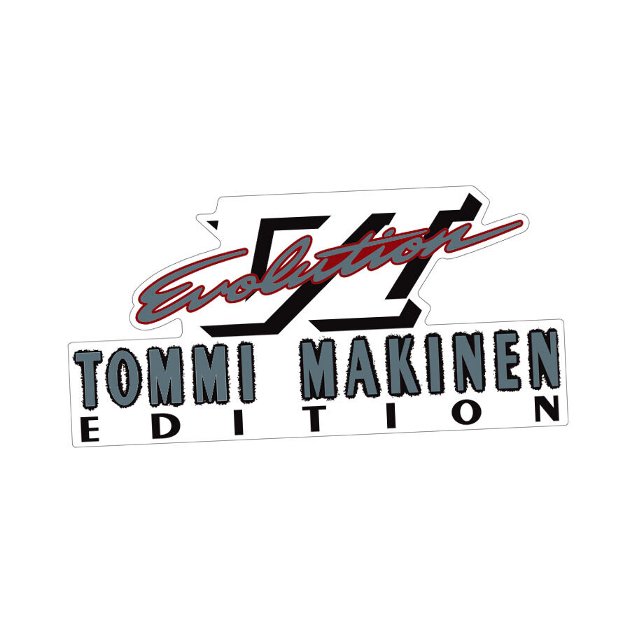 TOMMI MAKININ EDITION REAR DECAL : LANCER EVO VI