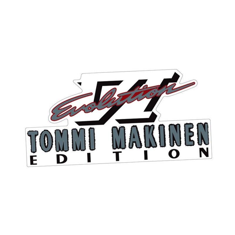 TOMMI MAKININ EDITION REAR DECAL : LANCER EVO VI