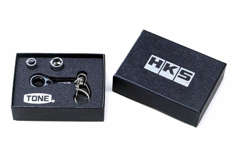 HKS X TONE RATCHET KEY CHAIN &amp; HOLDER SET