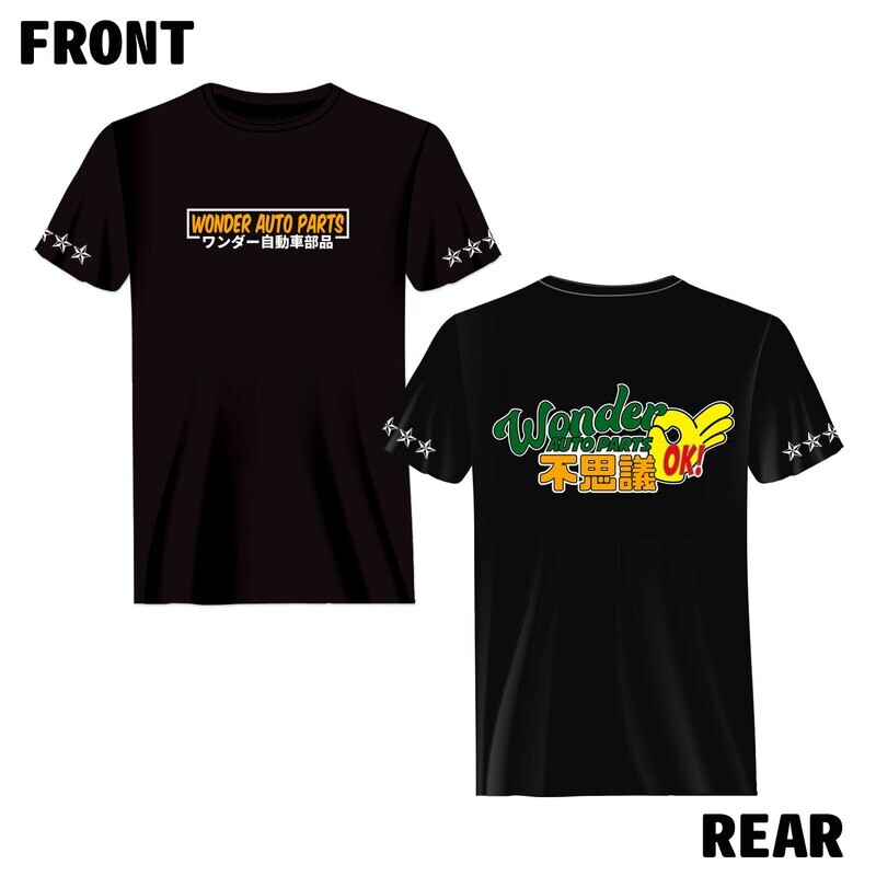 OFFICIAL WONDER AUTO PARTS OK! T-SHIRT