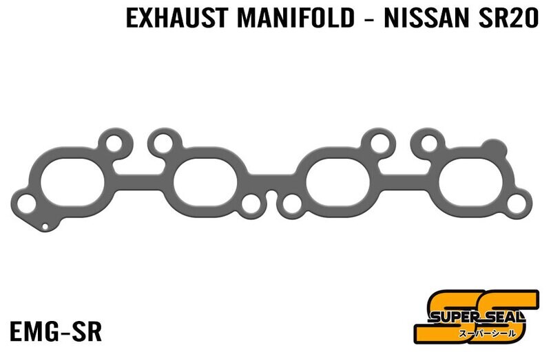 SUPER SEAL GRAPHITE LAMINATED EXHAUST MANIFOLD GASKET : NISSAN SR20