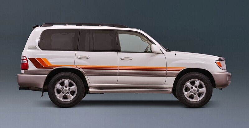 SEATTLE BODY STRIPE DECAL KIT : 100-SERIES TOYOTA LAND CRUISER