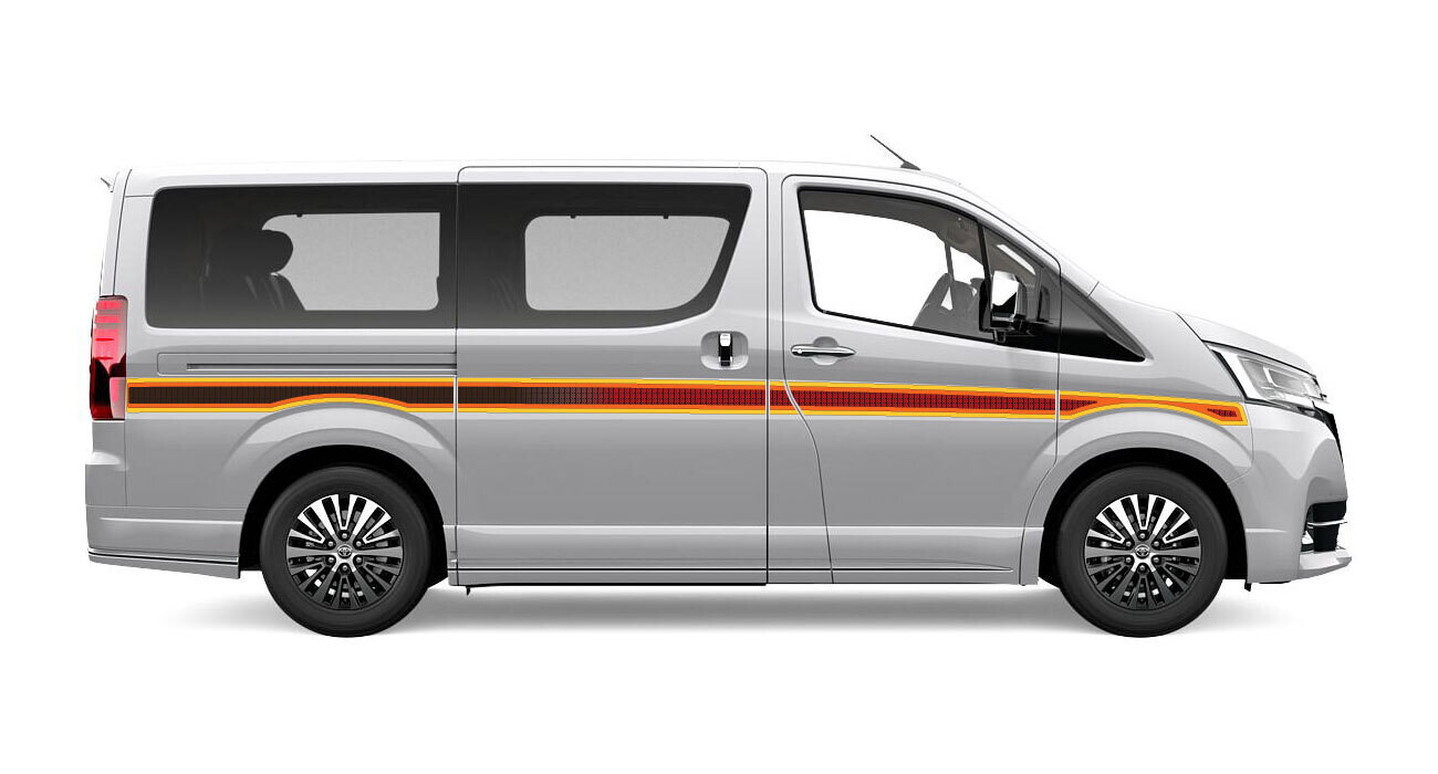 TOLEDO BODY STRIPES KIT : 2018+ TOYOTA GRAVIA