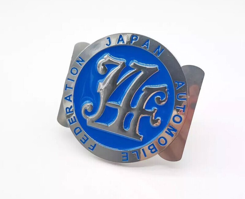 REPRODUCTION JAPANESE AUTOMOBILE FEDERATION EMBLEM