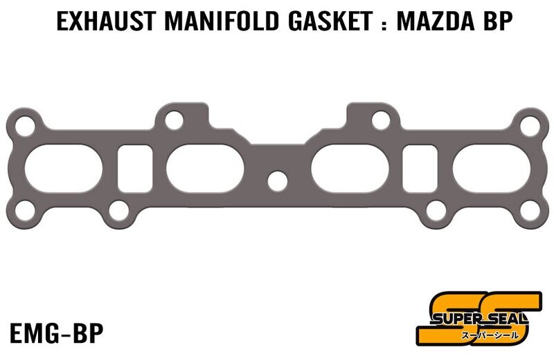 SUPER SEAL GRAPHITE LAMINATED EXHAUST MANIFOLD GASKET : MAZDA BP