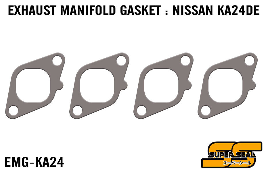 SUPER SEAL GRAPHITE LAMINATED EXHAUST MANIFOLD GASKET : NISSAN KA24DE