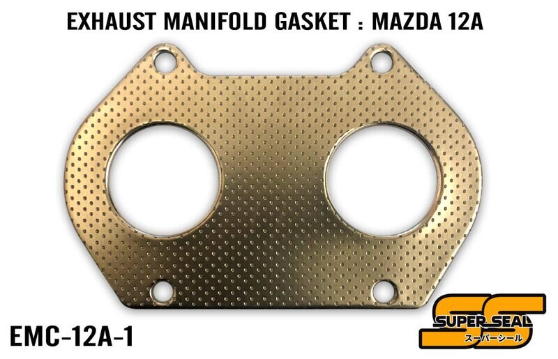 SUPER SEAL COMPOSITE EXHAUST MANIFOLD GASKET : MAZDA 12A (1981-1985)