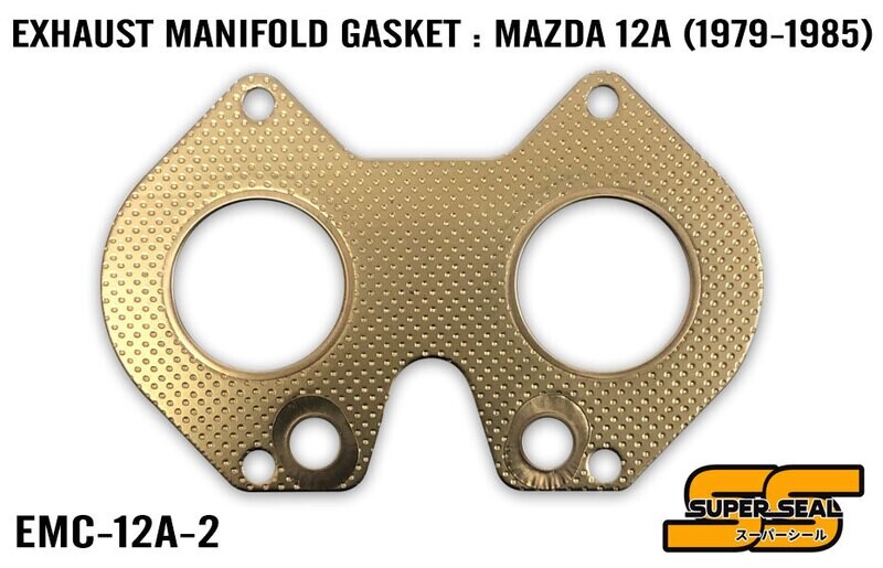 SUPER SEAL COMPOSITE EXHAUST MANIFOLD GASKET : MAZDA 12A (1979-1985)