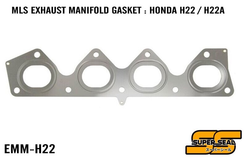 SUPER SEAL MULTI-LAYER EXHAUST MANIFOLD GASKET : HONDA H22/H22A