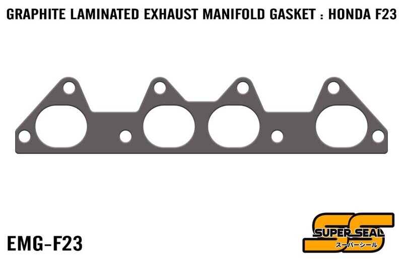 SUPER SEAL GRAPHITE LAMINATED EXHAUST MANIFOLD GASKET : HONDA F23