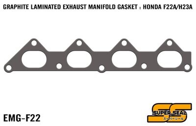SUPER SEAL GRAPHITE LAMINATED EXHAUST MANIFOLD GASKET : HONDA F22A/H23A