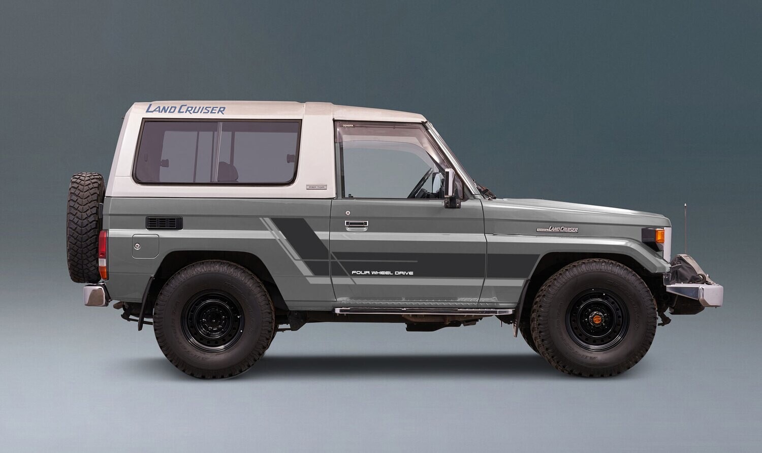 FAIRBRIDGE BODY DECAL KIT : J73/J74 MWB LAND CRUISER