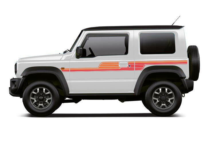 YASS BODY STRIPE DECAL KIT : SUZUKI JIMNY (JB64W/JB74W)