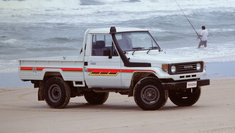 CALIFORNIA BODY STRIPES KIT : J75-SERIES TOYOTA LAND CRUISER (SINGLE-CAB UTILITY)