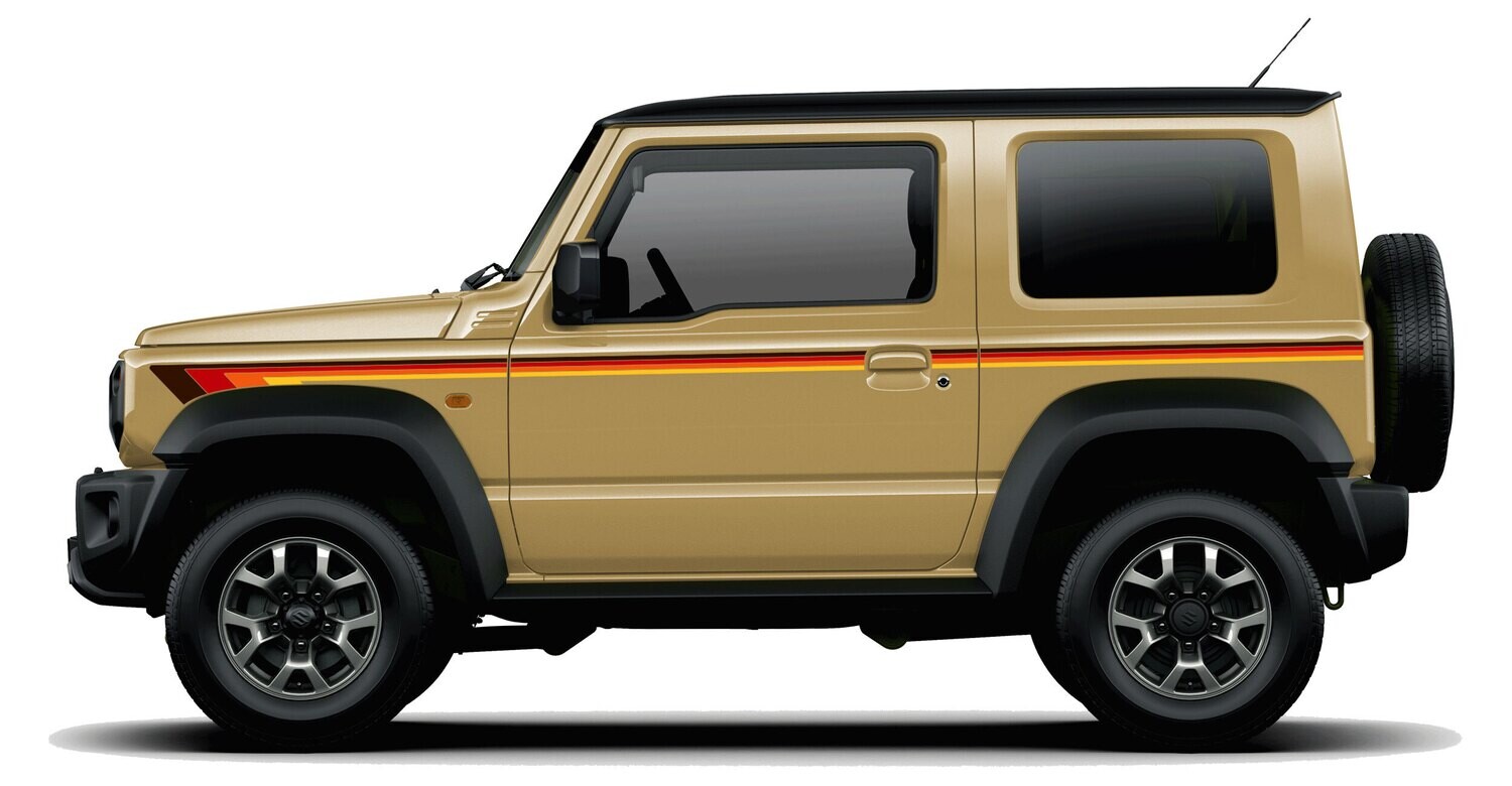 BROOME BODY DECAL KIT : SUZUKI JIMNY (JB64W/JB74W)