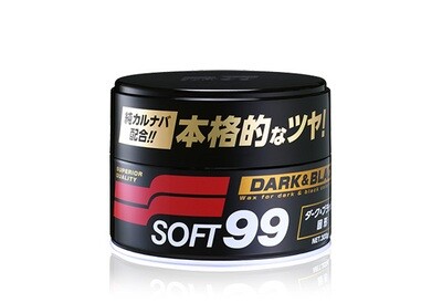 SOFT99-SERIES DARK &amp; BLACK CARNAUBA GLOSS FINISH WAX