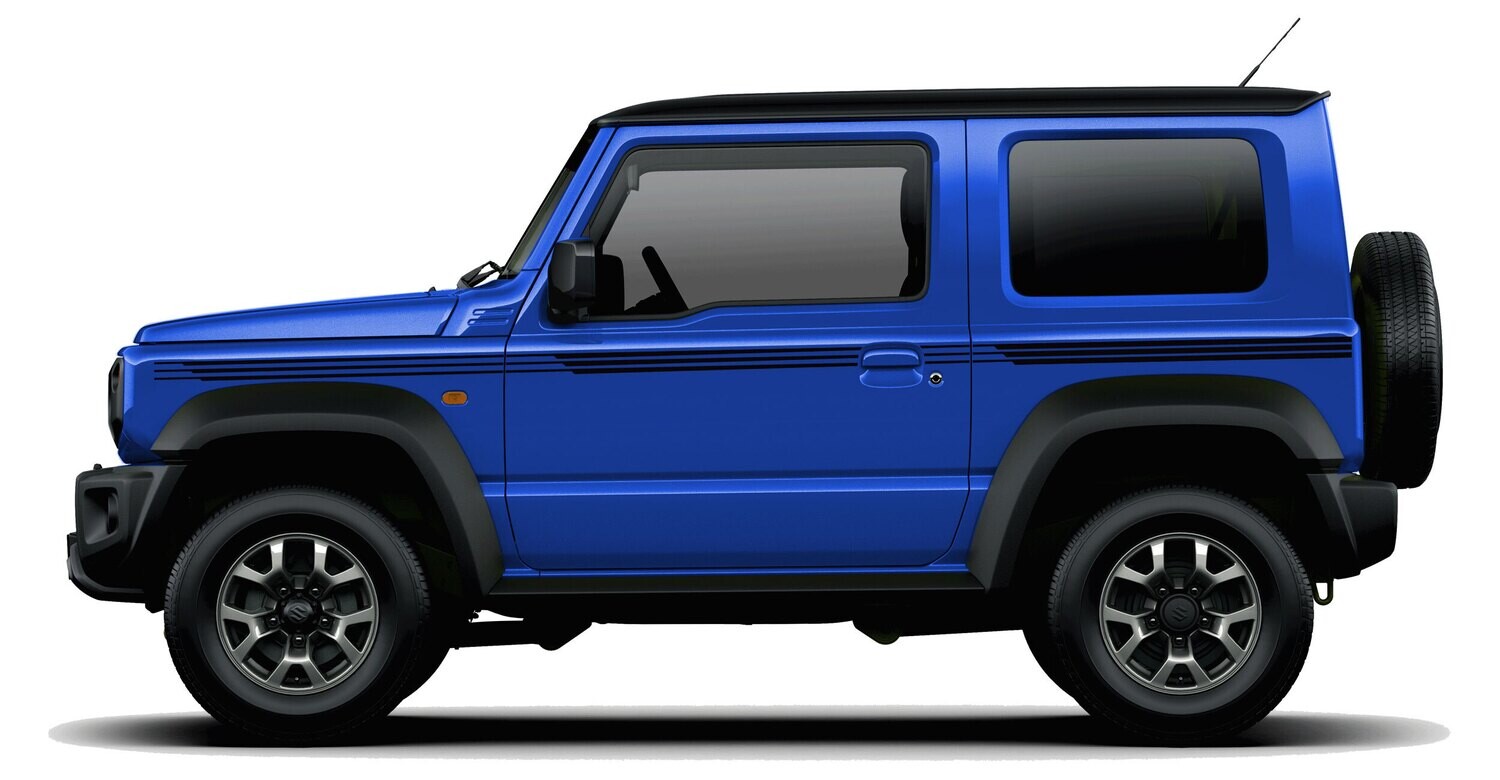 LISMORE BODY STRIPE DECAL KIT : SUZUKI JIMNY (JB64W/JB74W)
