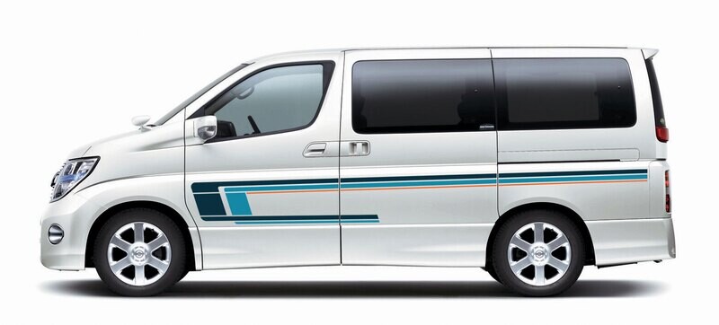 BONDI BODY STRIPE DECAL KIT : NISSAN ELGRAND (E51)