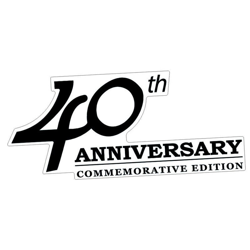 40th ANNIVERSARY TAILGATE DECAL : 80-SERIES TOYOTA LAND CRUISER