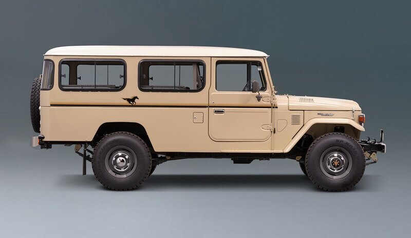 TRI-BRUMBY BODY STRIPE KIT : J45-SERIES TOYOTA LAND CRUISER (TROOP CARRIER)