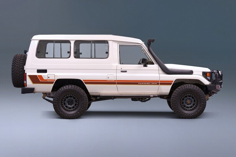 RENMARK TYPE-2 BODY STRIPE KIT : TOYOTA LAND CRUISER 75-SERIES (TROOP CARRRIER)