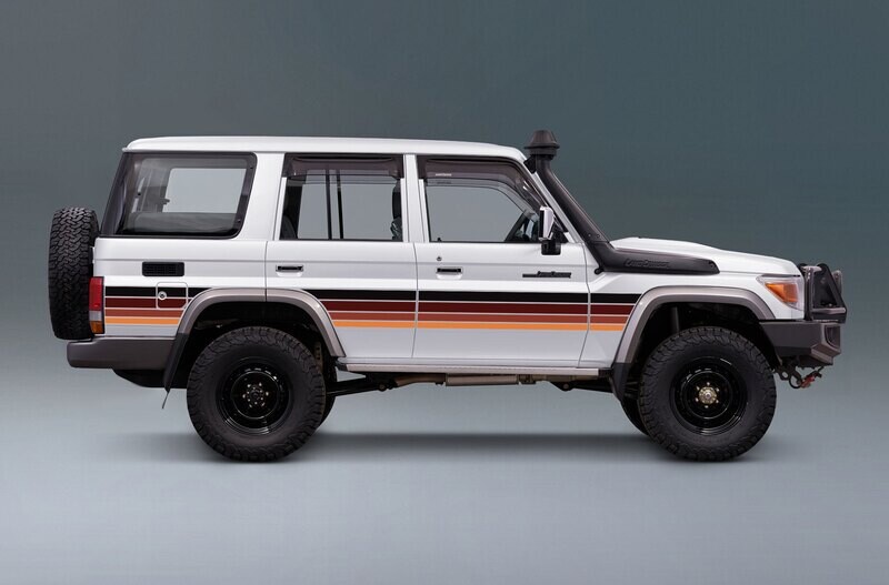DUBAI STRIPE DECAL KIT : J76-SERIES LAND CRUISER (WAGON)