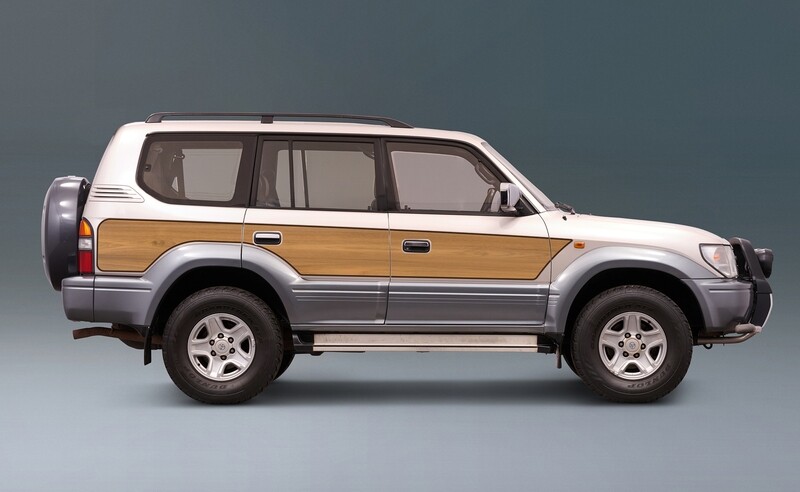 WOODY BODY STRIPES DECAL KIT : J90-SERIES TOYOTA LAND CRUISER (PRADO)