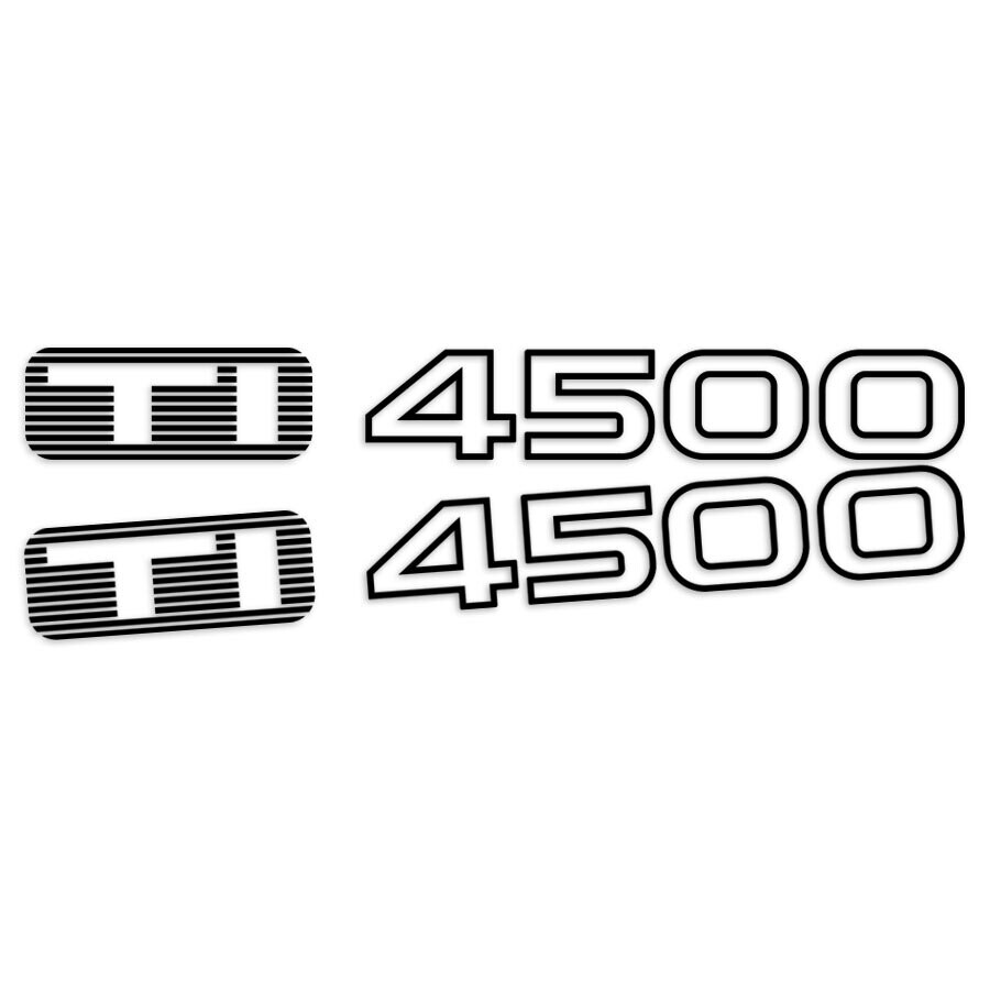 &quot;TI-4500&quot; QUARTER PANEL DECAL SET : NISSAN PATROL (GU)