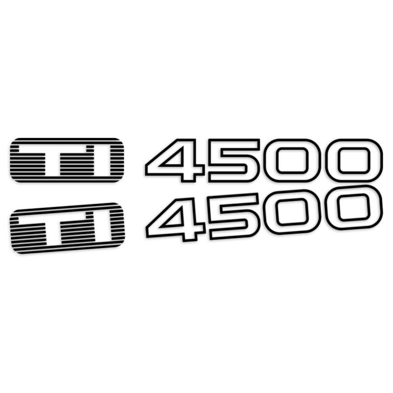 &quot;TI-4500&quot; QUARTER PANEL DECAL SET : NISSAN PATROL (GU)