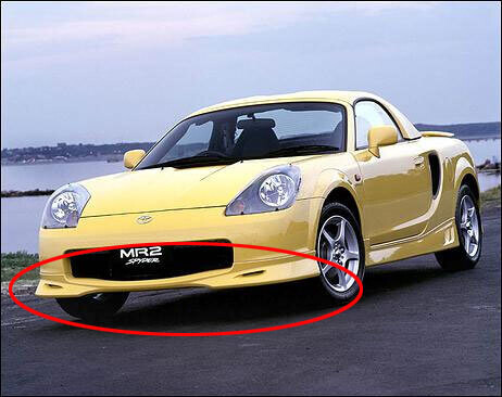 FRONT LIP : TOYOTA MR-S (PRE-FACELIFT)