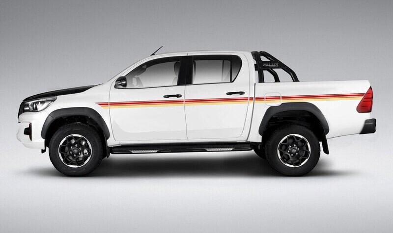 NEWTOWN BODY STRIPE DECAL KIT : GEN-8 TOYOTA HILUX (2015+)