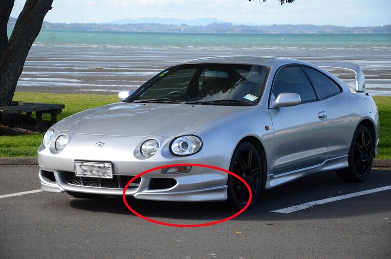 SS-III STYLE FRONT SPAT SET : TOYOTA CELICA (ST204)