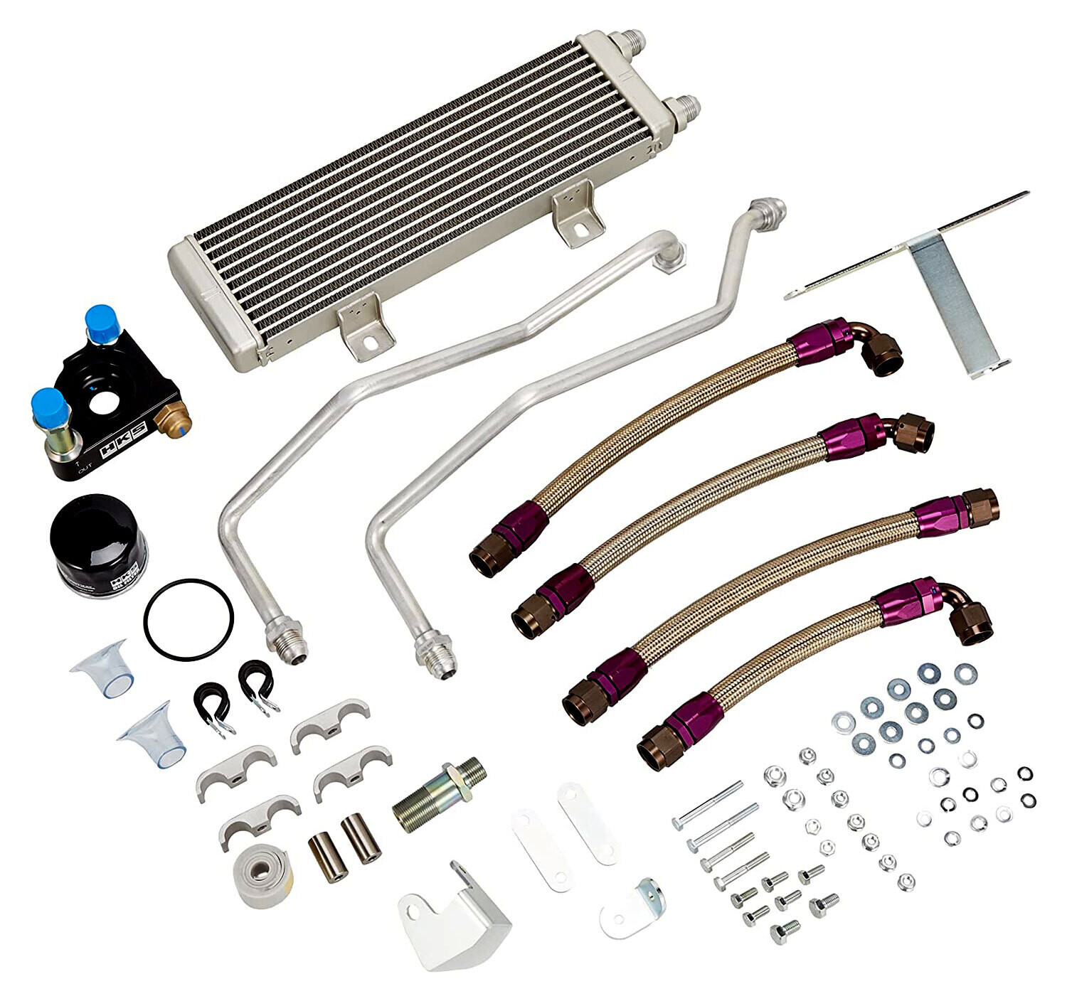 HKS S-TYPE ENGINE OIL COOLER KIT : TOYOTA GR-YARIS (GXPA16)
