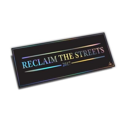 CRAVE RECLAIM THE STREETS HOLOGRAPHIC SLAP