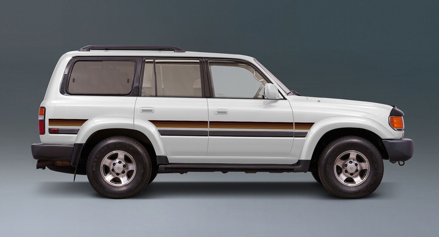 KILSYTH BODY STRIPE DECAL KIT : 1994-1997 J80 TOYOTA LAND CRUISER (WAGON)
