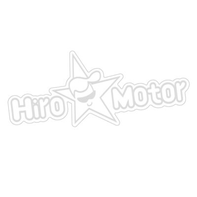 HIRO MOTOR HERITAGE-SERIES CLEAR DIE-CUT STICKER
