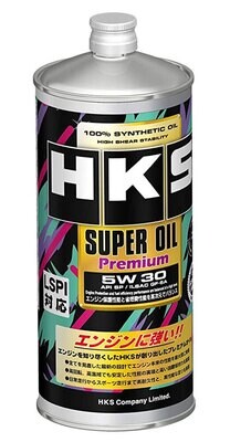 HKS Super Oil Premium Full Synthetic 5W-30 Engine Oil (API SP/ILSAC GF-6A) (1-LITRE)