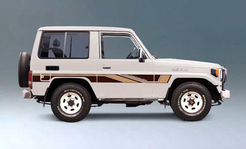 BAROSSA BODY STRIPES KIT : J70/J71/BUNDERA SWB LAND CRUISER